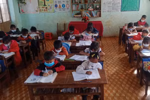 Đa số các trường tại Gia Lai cho học sinh học trực tiếp từ ngày 14/2.