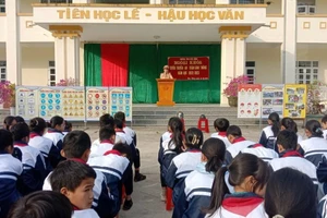 Quang cảnh buổi tuyên truyền.