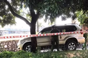 Hiện trường vụ việc.