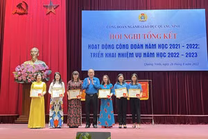 Các cá nhân được tặng Kỷ niệm chương “Vì sự nghiệp xây dựng tổ chức Công đoàn” của Tổng LĐLĐ Việt Nam.