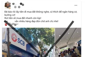 Bài đăng trên facebook cá nhân của T.H.Q.