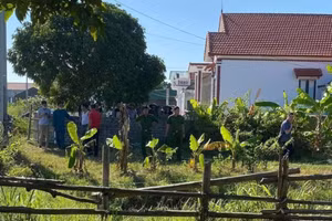 Hiện trường vụ án.