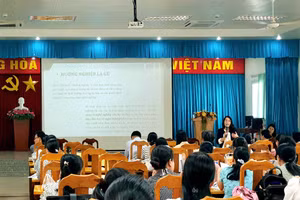 An Giang bồi dưỡng chuyên môn cho giáo viên giảng dạy Hoạt động trải nghiệm, hướng nghiệp.