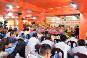 Quang cảnh hội thảo. (Ảnh: C.M)