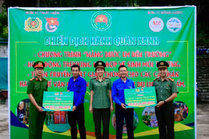 Tuổi trẻ An Giang với Chiến dịch Hành quân xanh.