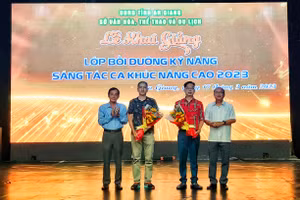 An Giang khai mạc lớp bồi dưỡng kỹ năng sáng tác âm nhạc.