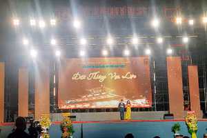 Lễ Khai hội Lễ hội Vía Bà Chúa Xứ núi Sam năm 2023. 