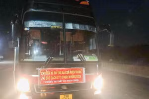 Trên xe có 36 hành khách, Quảng Bình 23 người; Hà Tĩnh 3 người; Phú Thọ 10 người.