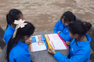 Các trường trên địa bàn huyện Minh Hóa đang nỗ lực để học sinh có đủ sách bước vào năm học mới.