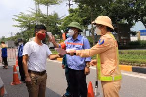 Kiếm soát phòng dịch Covid-19 tại Bắc Ninh. 