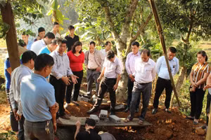 Chương trình xây dựng nhà tiêu hợp vệ sinh tại Hà Giang phát huy hiệu quả thiết thực,