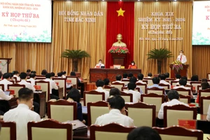 Quang cảnh Kỳ họp thứ 3, HĐND tỉnh Bắc Ninh khoá XIX (nhiệm kỳ 2021 – 2026).