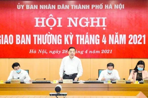 Chủ tịch Chu Ngọc Anh phát biểu tại Hội nghị.