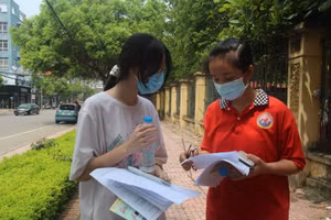 Thí sinh Bắc Giang dự thi tuyển sinh lớp 10 THPT Chuyên.