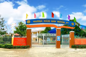 Trường mầm non Hương Vỹ, huyện Yên Thế.