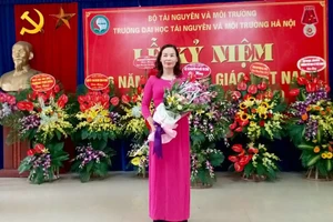 ThS. Nguyễn Thị Minh Sáng, Trưởng phòng Khảo thí và đảm bảo chất lượng giáo dục (Trường Đại học Tài nguyên và Môi trường Hà Nội).