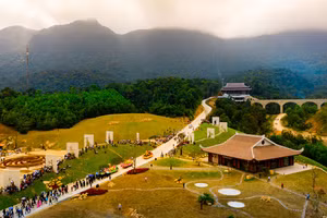 Hình ảnh Tây Yên Tử (tác giả: Nguyễn Thành Sơn), ảnh tư liệu.