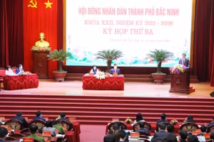 Quang cảnh kỳ họp.