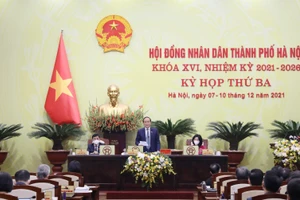 Quang cảnh kỳ họp.