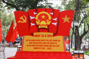 Công tác tuyên truyền về cuộc bầu cử Đại biểu Quốc hội khóa XV và Đại biểu Hội đồng nhân dân các cấp nhiệm kỳ 2021 - 2026.