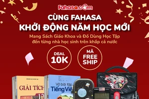 Fahasha thực hiện rất nhiều chương trình hỗ trợ phụ huynh, học sinh mùa dịch Covid-19