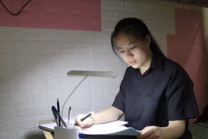 Nữ sinh Bùi Thị Hoài.