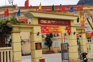 Công an huyện Mường Lát 