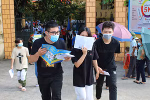 Thời hạn đăng ký dự thi kỳ thi tốt nghiệp THPT tại Thanh Hóa bắt đầu từ ngày 4/5 đến 17h ngày 13/5/2022. Ảnh minh họa.