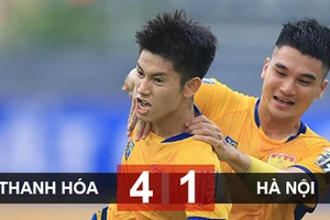 Thanh Hóa FC 4-1 Hà Nội FC: Trận thua vỡ mặt