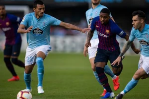 Celta Vigo đánh bại Barca không có Messi