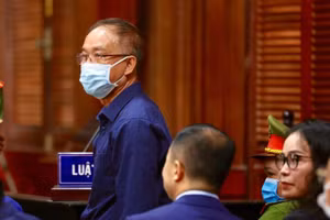 Ông Nguyễn Thành Tài tại tòa ngày 16/9. Ảnh: Như Ý