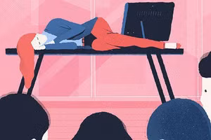 Cảm giác mệt mỏi, chán nản trong công việc dễ khiến bạn có những hành xử tiêu cực, suy nghĩ không tích cực.