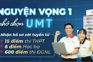 Cánh cửa đại học chuẩn quốc tế rộng mở với tiêu chí xét tuyển dễ dàng