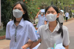 Thí sinh Quảng Bình đã hoàn thành kỳ thi tuyển sinh vào lớp 10.