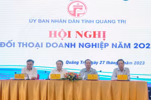 Quảng Trị cam kết sẽ đồng hành, tháo gỡ khó khăn, vướng mắc cho doanh nghiệp.