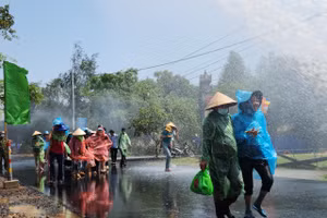Khi xảy ra thiên tai, các địa phương cần chuẩn bị sẵn sàng hành động theo phương châm “4 tại chỗ” để giảm thiểu thiệt hại.