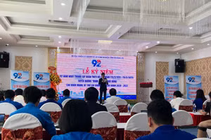 Đoàn thanh niên Công ty Thủy điện tham dự Lễ kỷ niệm 92 năm ngày thành lập Đoàn TNCS Hồ Chí Minh.