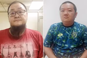 2 nghi phạm người Trung Quốc mang quốc tịch Malaysia bị bắt giữ.