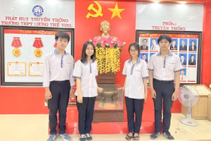 Học sinh của trường đạt thành tích cao trong các kỳ thi học sinh giỏi năm học 2022-2023.