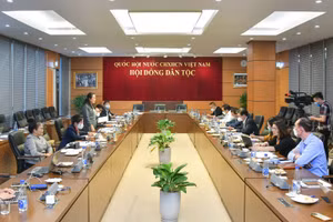 Buổi làm việc giữa Hội đồng Dân tộc và Bộ GD&ĐT.