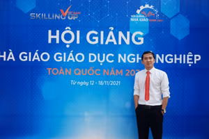Giảng viên Phạm Ngọc Cương, Trường Cao đẳng Y tế Hưng Yên. Ảnh: NVCC.