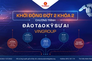 Vingroup khởi động Chương trình Đào tạo Kỹ sư AI năm 2022