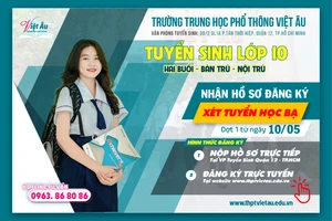 Đồng hành chọn trường cùng con trước ngưỡng cửa vào THPT