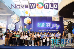 Gen Z “cháy" cùng Ngày hội tuyển dụng của The Next Novator