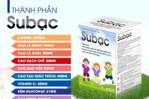 Cốm Subạc - Giải pháp phòng ngừa bệnh cúm A ở trẻ hiệu quả