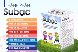 Cốm Subạc - Giải pháp phòng ngừa bệnh cúm A ở trẻ hiệu quả