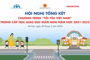 HVN tổ chức Hội thảo tổng kết triển khai chương trình “Tôi yêu Việt Nam” trong cấp học giáo dục mầm non 