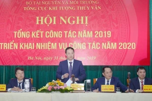 Tổng cục Trưởng KTTV Trần Hồng Thái điều hành Hội nghị (ITN)