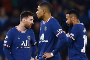 Bộ ba Messi, Neymar, Mbappe có thể vô địch Champions League ngay trên sân nhà PSG.