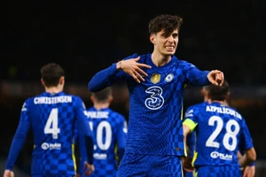 Kai Havertz giúp Chelsea có khởi đầu hoàn hảo ở lượt đi vòng 1/8 Champions League.